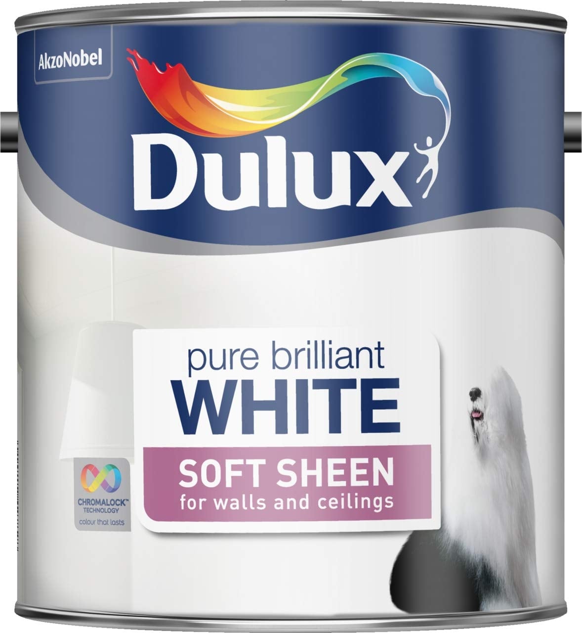 Интериорна боя за стени и тавани Dulux Soft Sheen PBW сатен 5л 