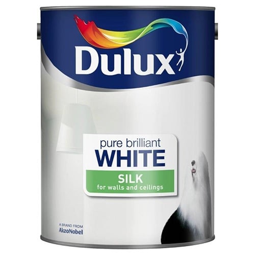 Интериорна боя за стени и тавани Dulux Silk PBW 5л