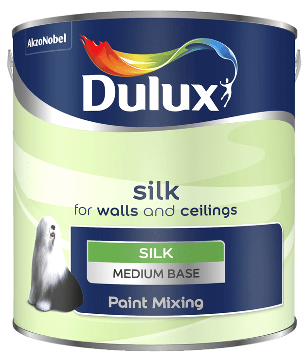 Интериорна боя за стени и тавани Dulux Silk MB 1л