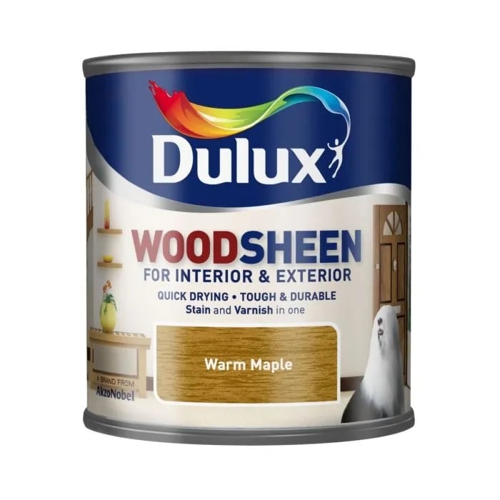 Лак на водна основа Dulux Woodsheen Warm Maple 0,25л