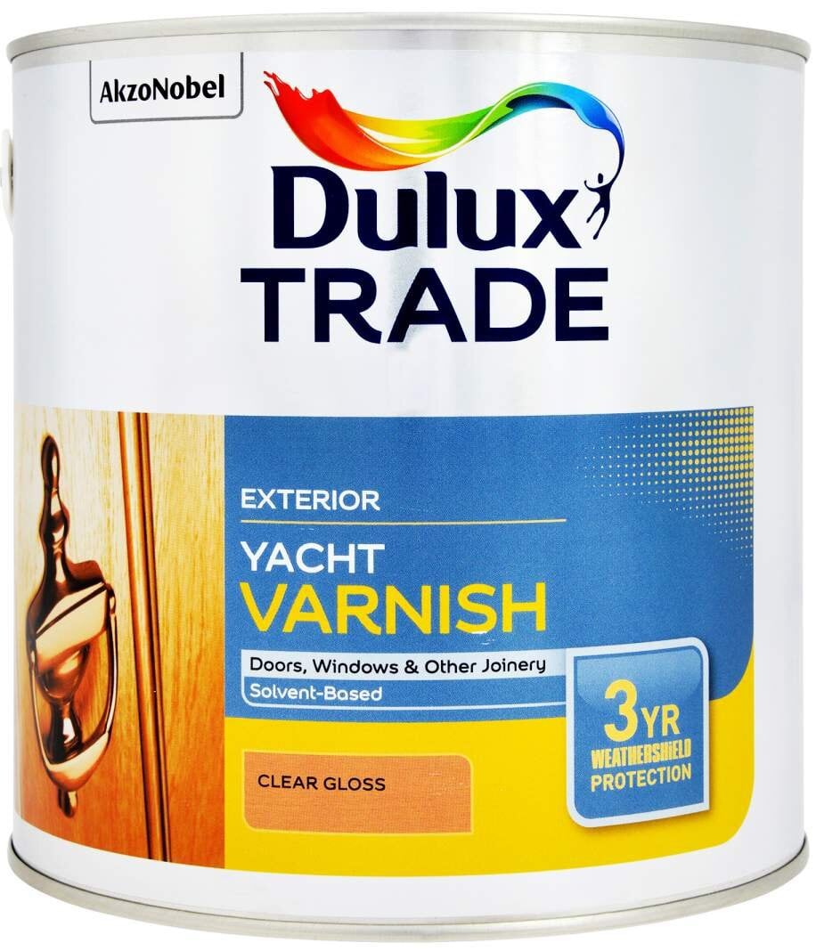 Яхтен лак Dulux Trade Yacht Varnish 1л 