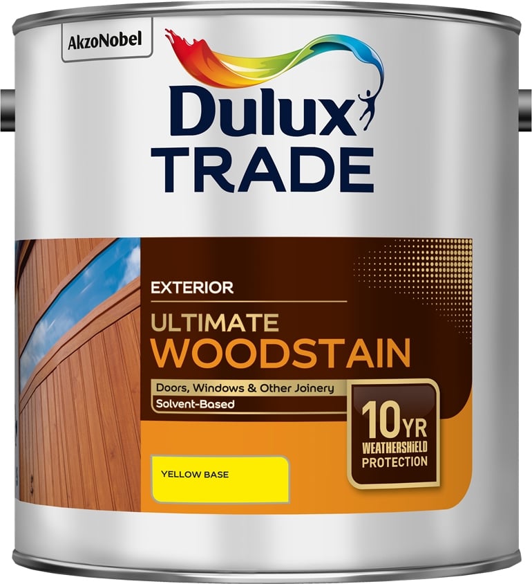 Защитен лак Dulux Trade Ultimate Woodstain YB цветен 2,5л