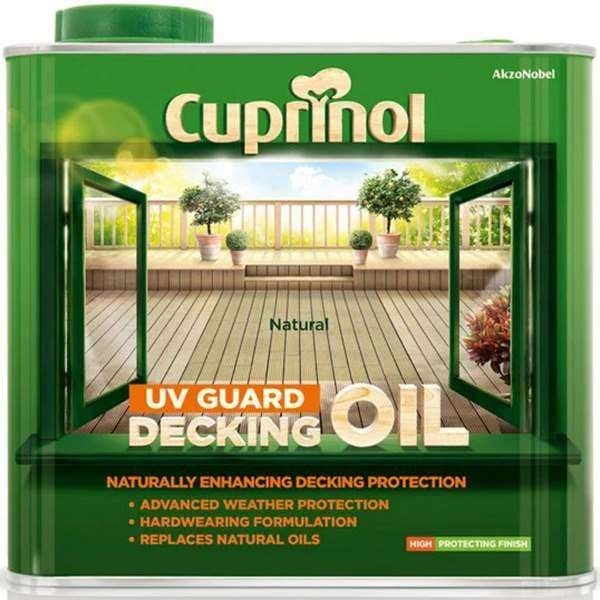 Масло за декинг Cuprinol UV Guard Decking Oil Natural 2,5 л