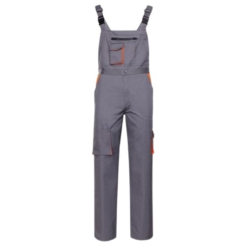 Работен полугащеризон Stenso Cargo DM Bib Pants сив / размер 48