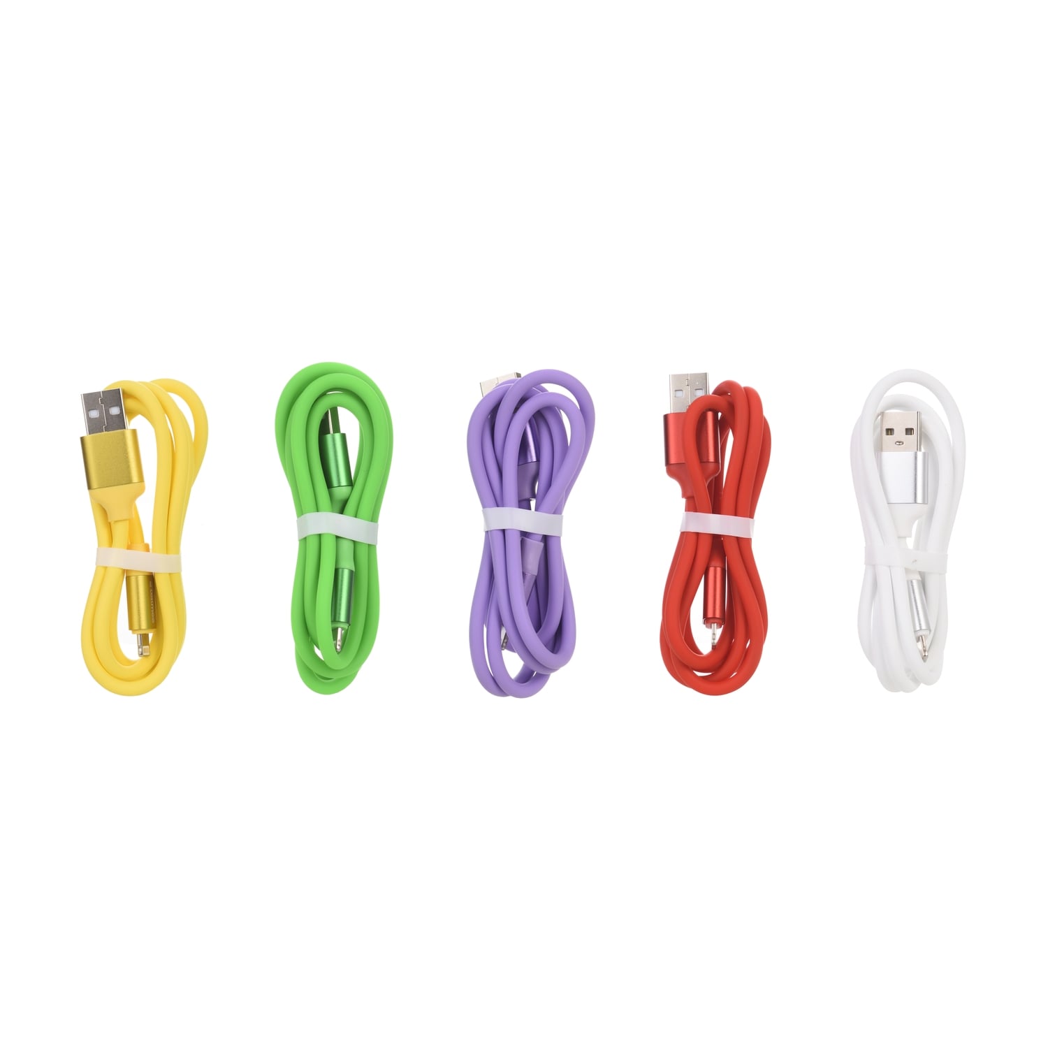 Кабел USB/Lighting 2А Tekmee силиконов 1м