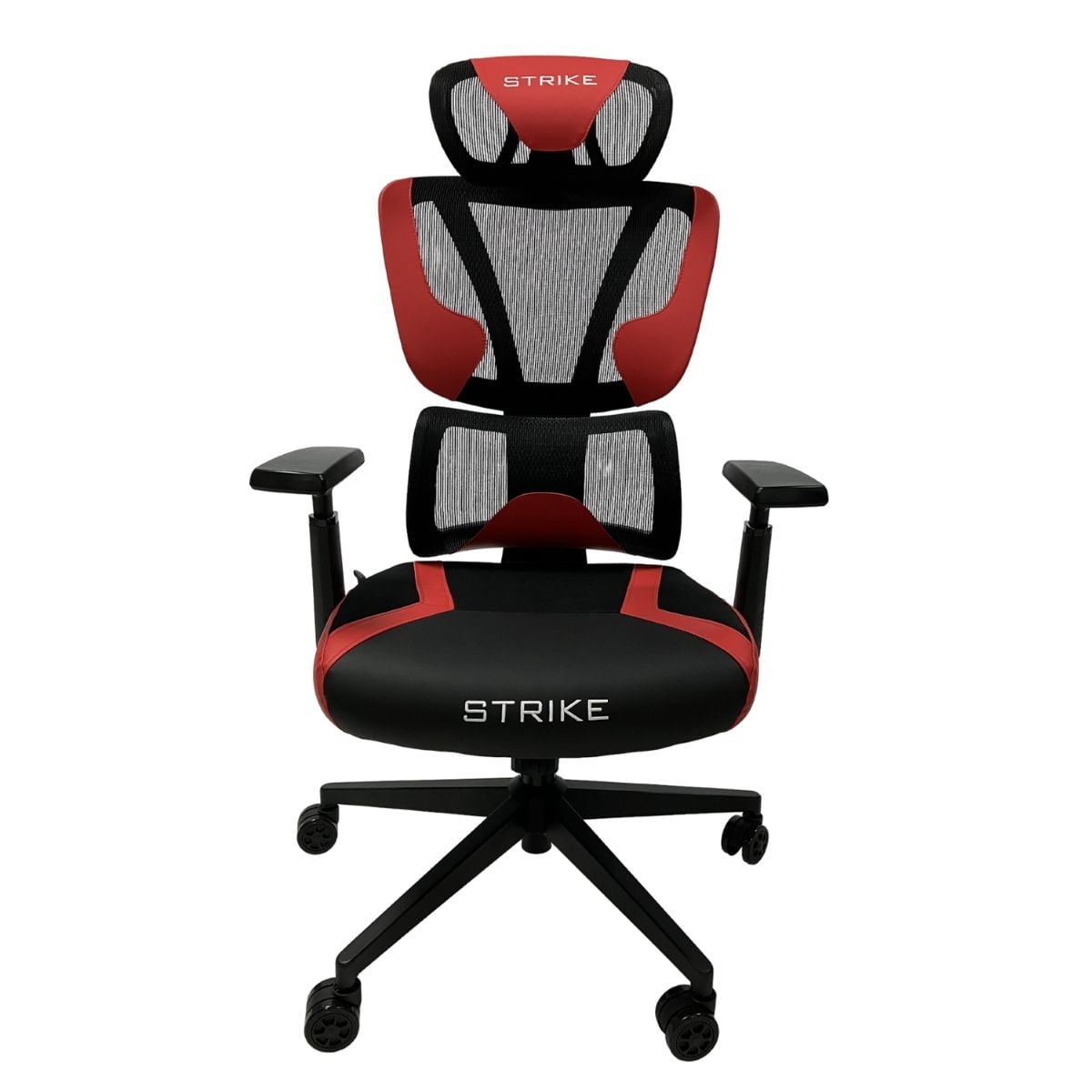 Геймърски стол RFG Strike черно-червен