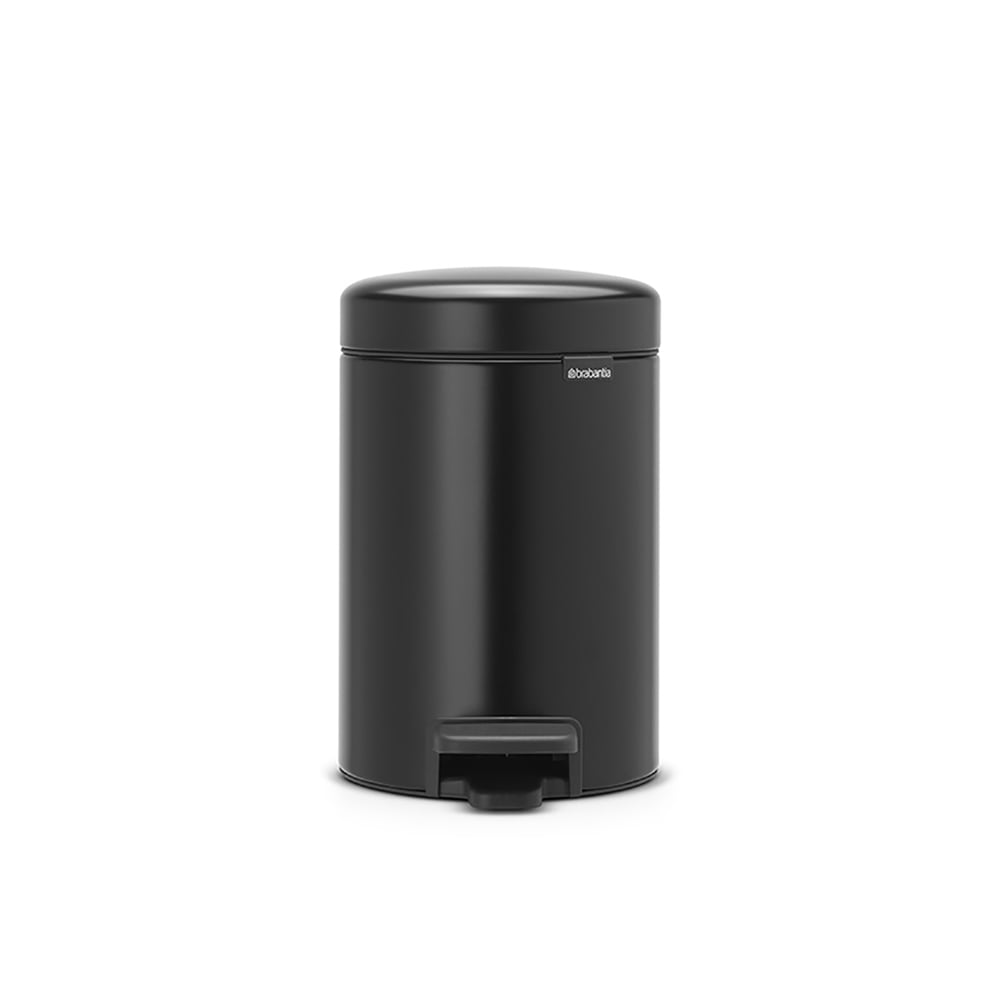 Кош за смет с педал Brabantia NewIcon 3л черен мат 