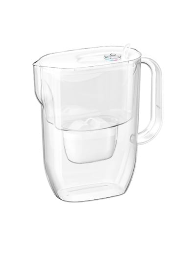 Филтрираща кана Aquaphor Fresh бяла MFP 3,2л 