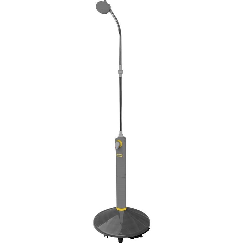 Соларен душ с голяма пита Hozelock Garden shower сив