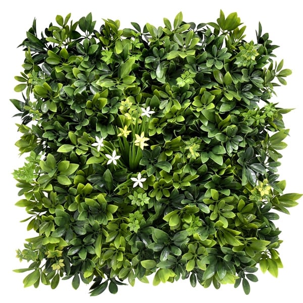 Пано изкуствена зелена декорация My Garden Daffodil Dream CCGF007F / 50х50см