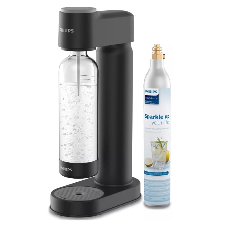 Машина за газирана вода Philips ADD4901BK черна