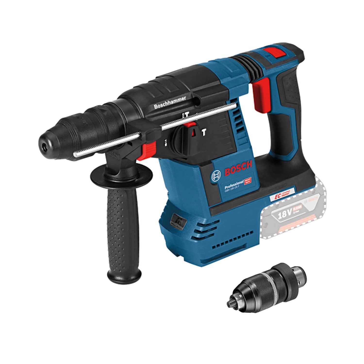 Акумулаторен перфоратор Bosch GBH 18V-18 без батерия и зарядно