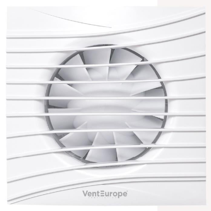 Аксиален вентилатор с клапа Vent Europe Fancy 5 BD ø125мм 10W
