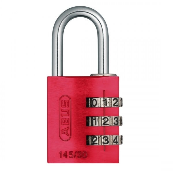 Катинар с механичен комбинатор Abus 724/30 червен 
