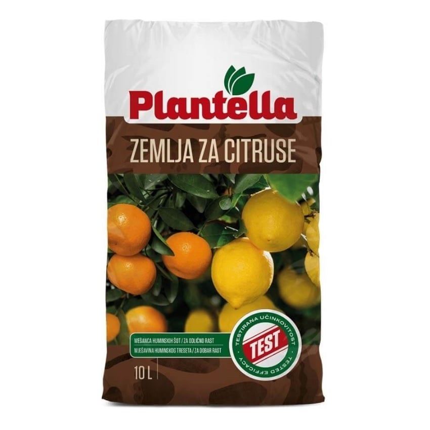 Торопочвен субстрат за цитруси Plantella 10л
