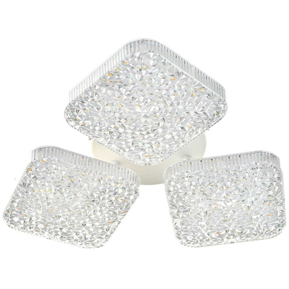 LED плафон със смарт управление EL 4006R WH 35W