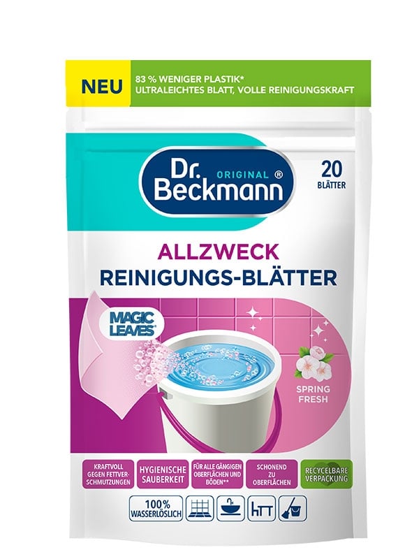 Препарат за под на ленти Dr.Beckmann Пролетна свежест 20 броя