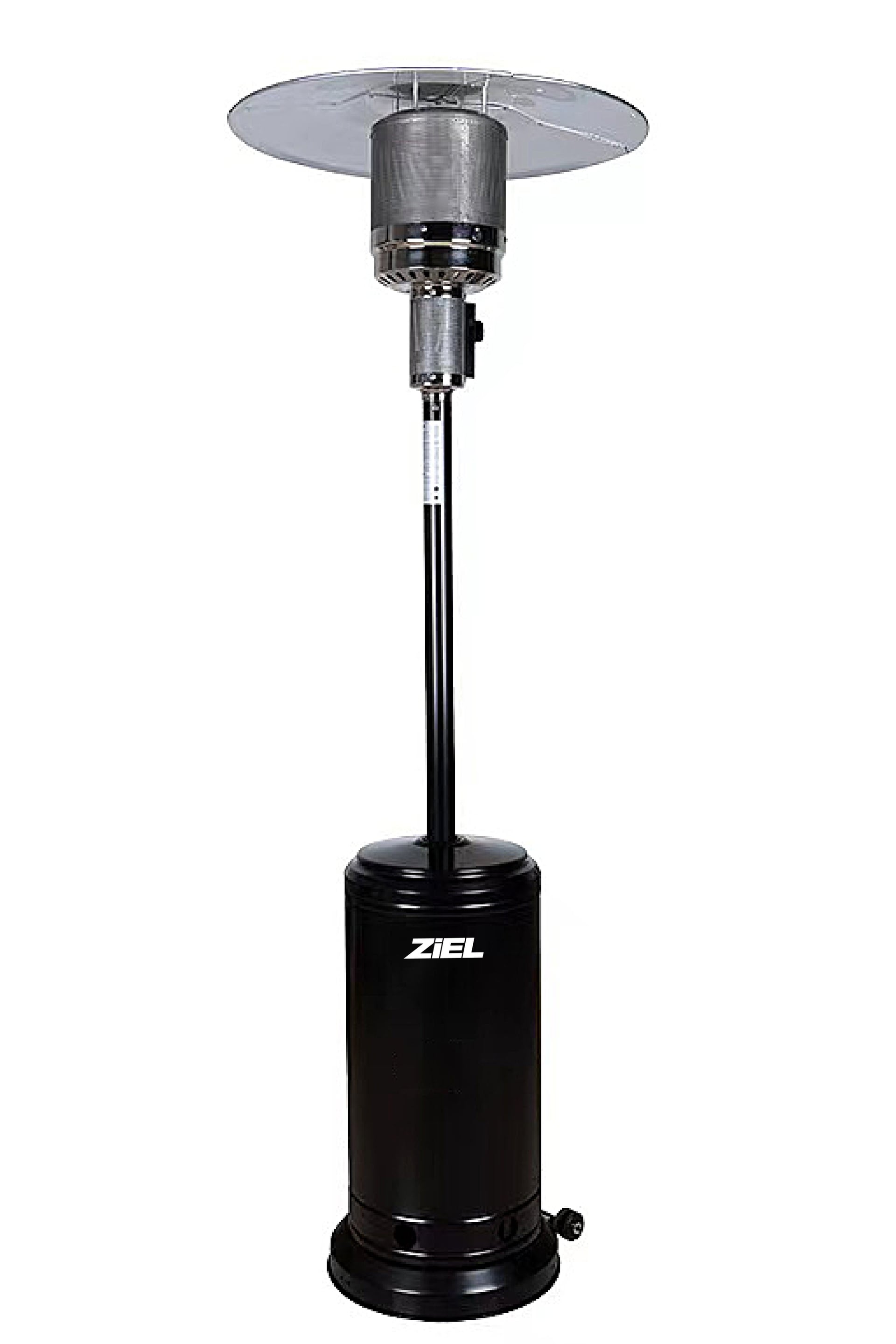 Външен газов отоплител тип Гъба Ziel HSS-A(PC) черна 13 KW