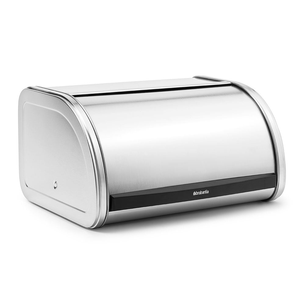 Средна кутия за хляб Brabantia Roll Top Medium Matt Steel
