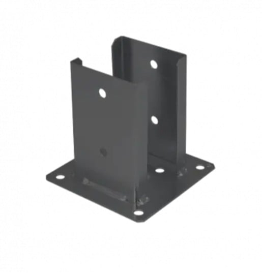 Подпора за греда Domax PSPD 91x150x2мм черна