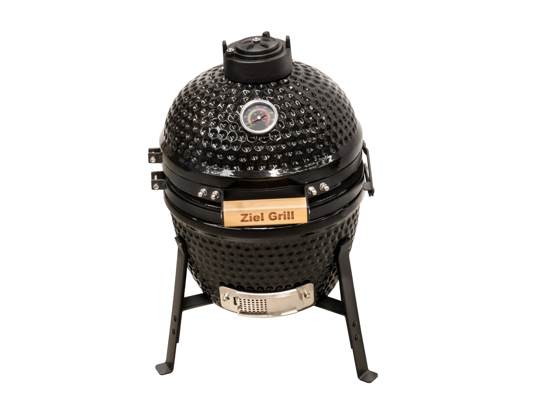 Керамично барбекю на дървени въглища Ziel Grill Kamado Small 13 / 32см
