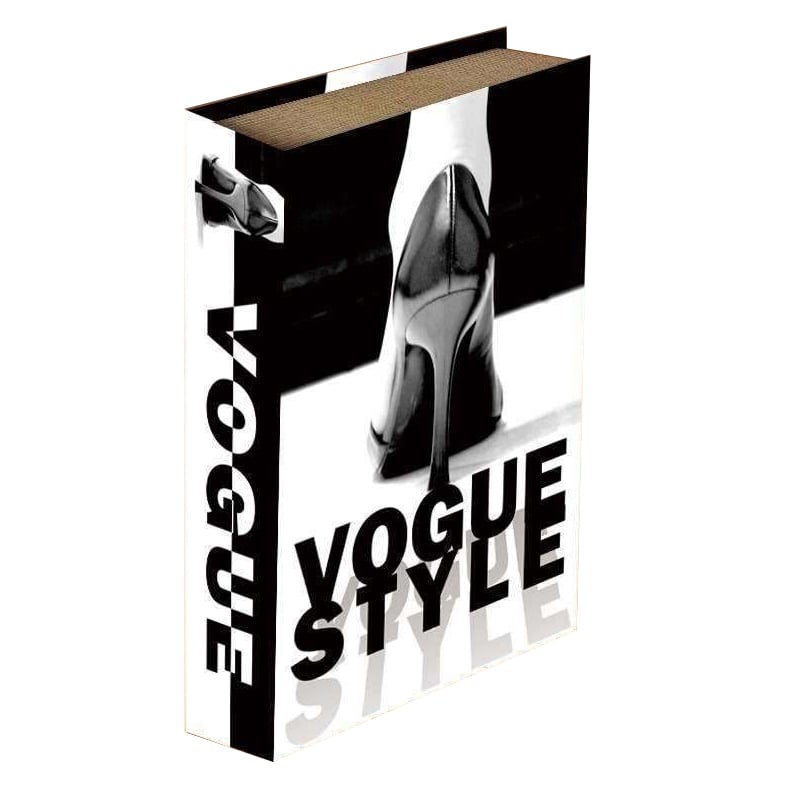 Интериорни дървени кутии за съхранение книги Vogue Style M-240126-3-27 / 2 броя