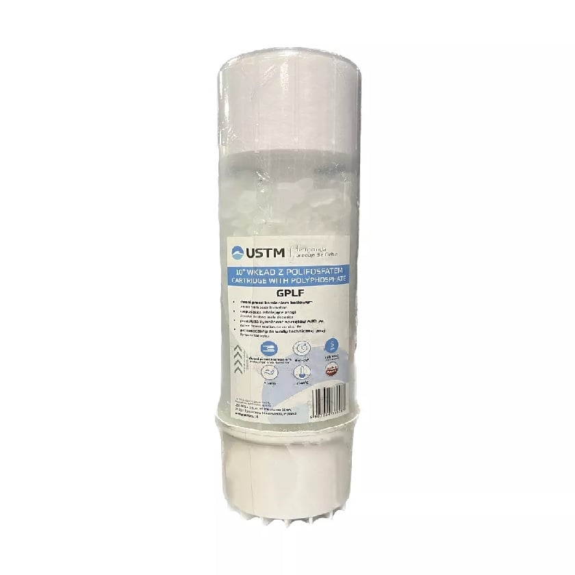 Омекотяващ полифосватен филтърен патрон Aqua Filter 10'' GPLF UST-M
