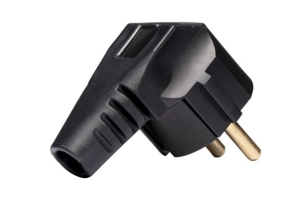 Гумен щепсел с дръжка Атра 1326 / 16A черен