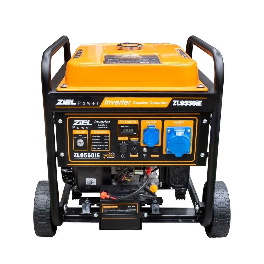 Инверторен бензинов генератор Ziel ZL9550iE 7,0kW / 7,5kW