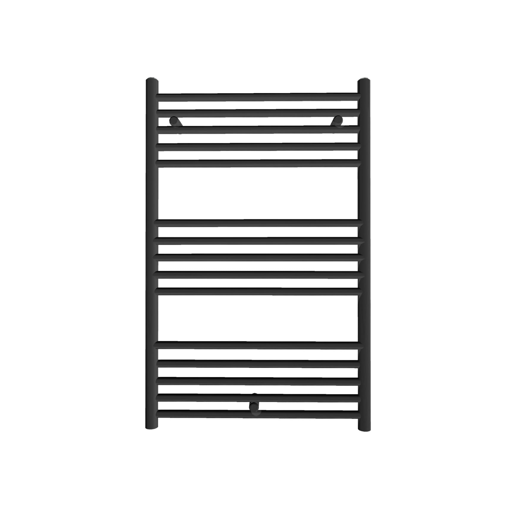 Алуминиева лира за баня Nimart Standart 532/900мм 674W черна
