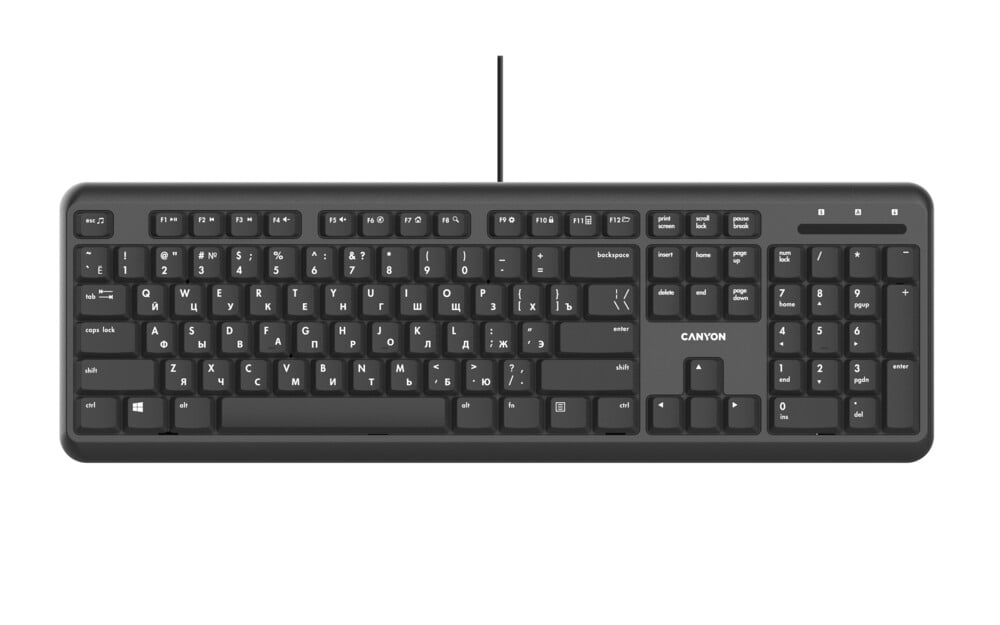 Клавиатура Canyon CNS-HKB02-BG