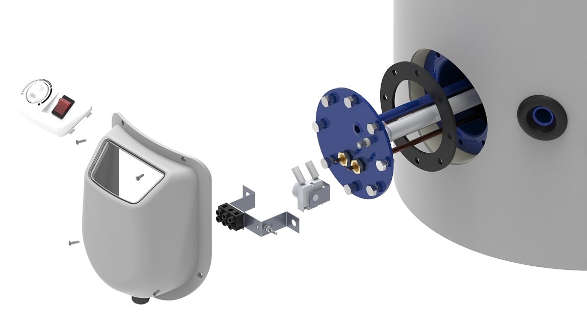 Електрически сет Елдом HSET-FV032318 / 3 kW (150-200 л)