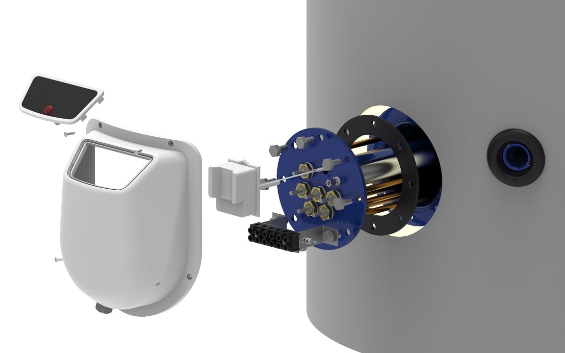 Електрически сет Елдом HSET-FV124020 / 12 kW (1500-2000 л)