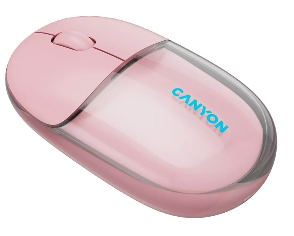 Безжична мишка Canyon CNS-CMSW24BL розова