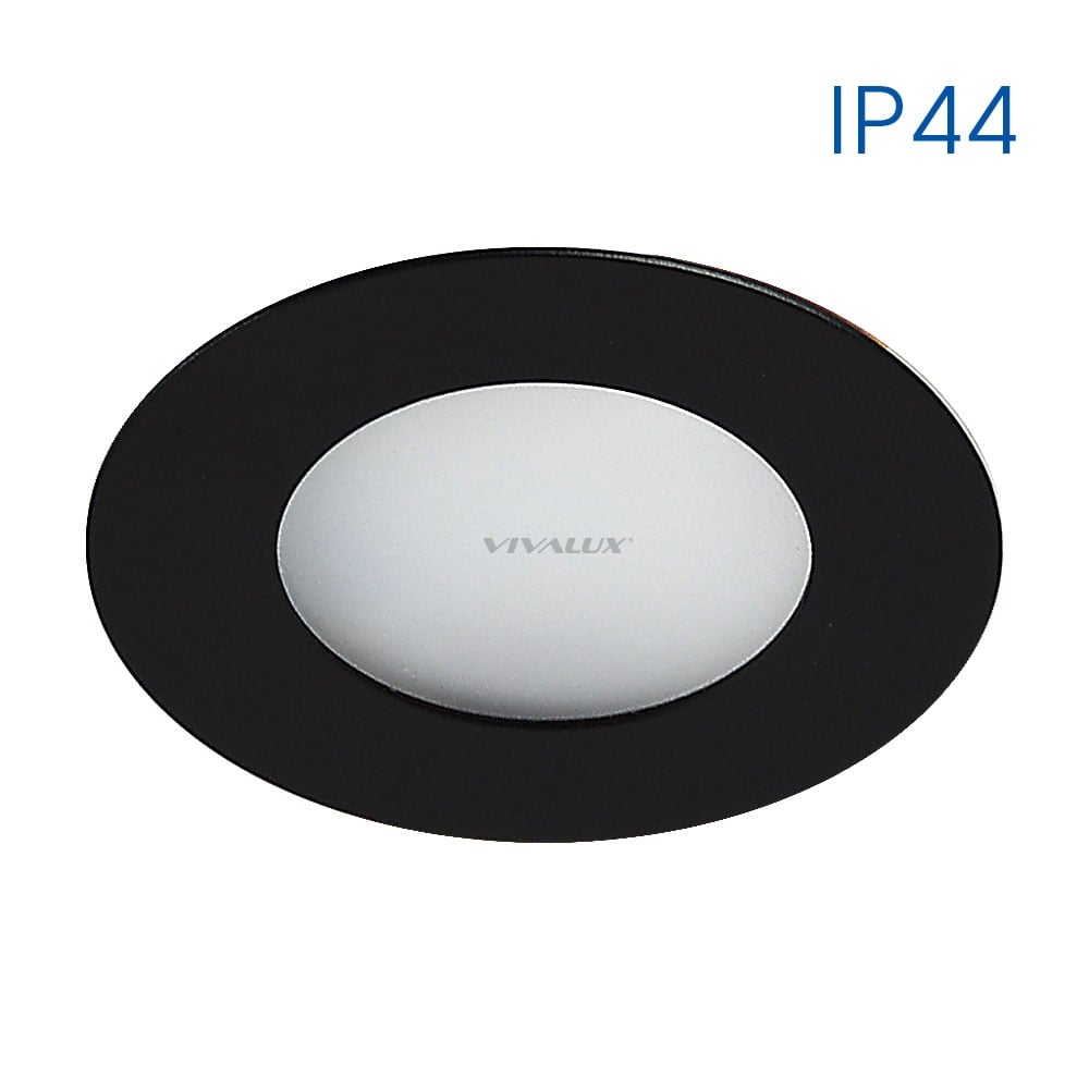 Мебелна LED луна Vivalux Oli черна 2W 4000K IP44