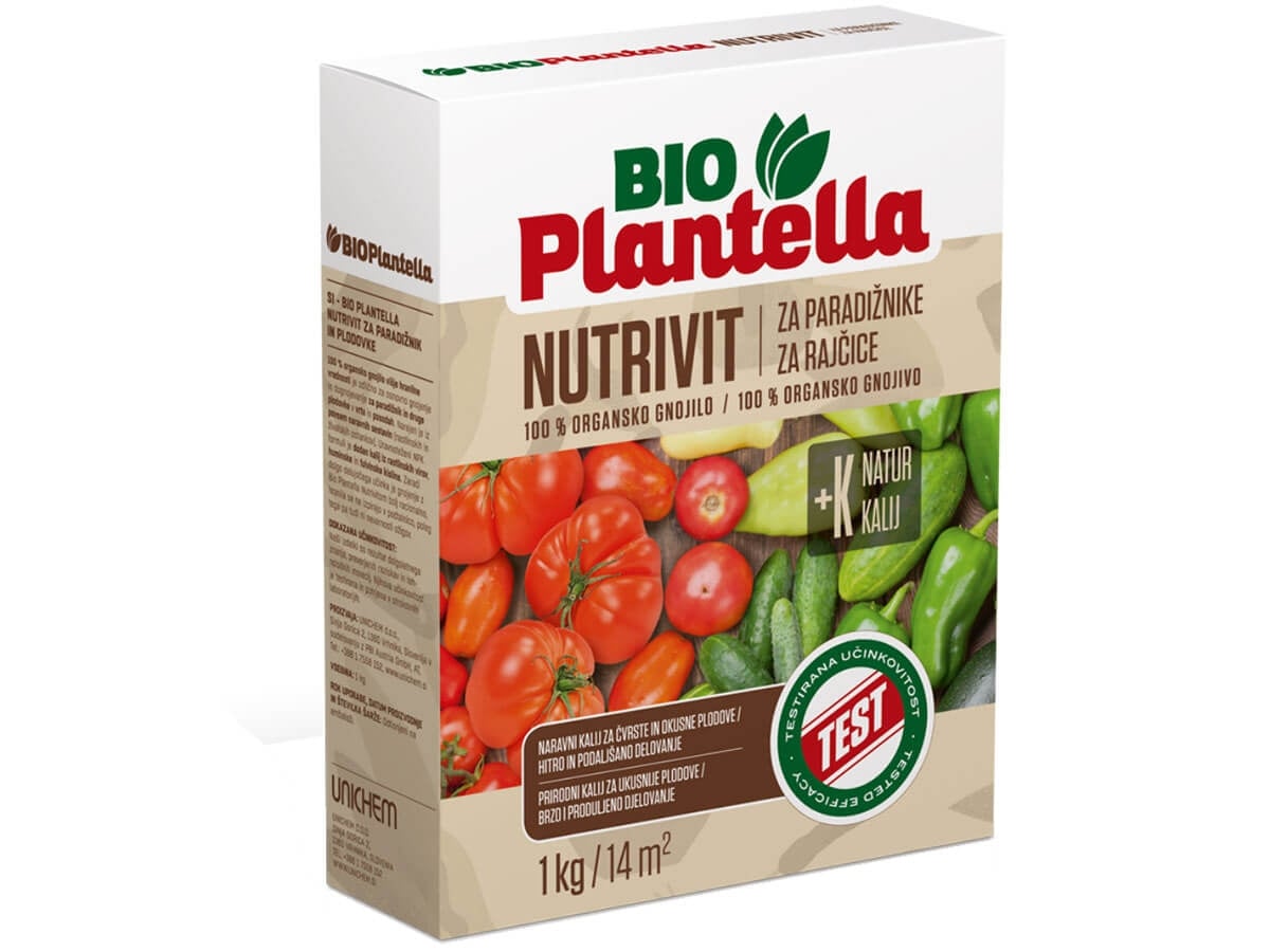 Гранулирана тор за домати и плодови зеленчуци Bio Plantella Nutrivit 1 кг