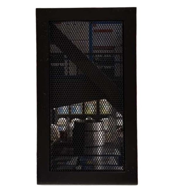 Метална решетка за камина Bo Build 20 x 20 черна