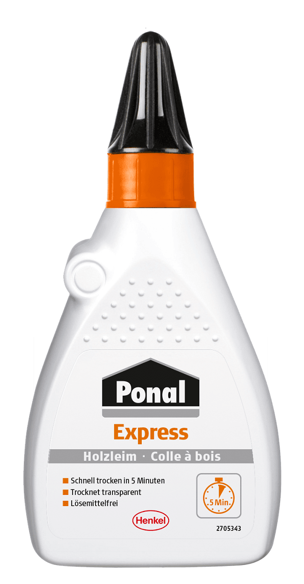 Бързосвързващо лепило за дърво Ponal Express 225г