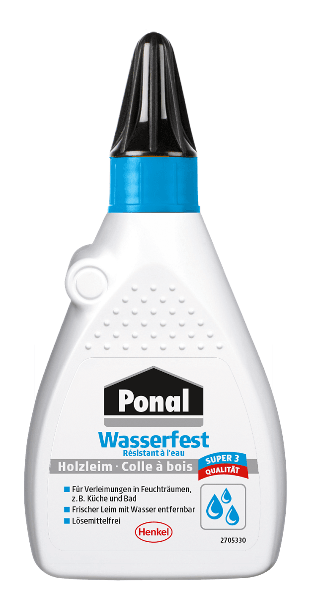 Водоустойчиво лепило за дърво Ponal Waterproof 120г