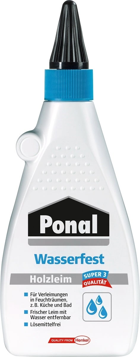 Водоустойчиво лепило за дърво Ponal Waterproof 550г
