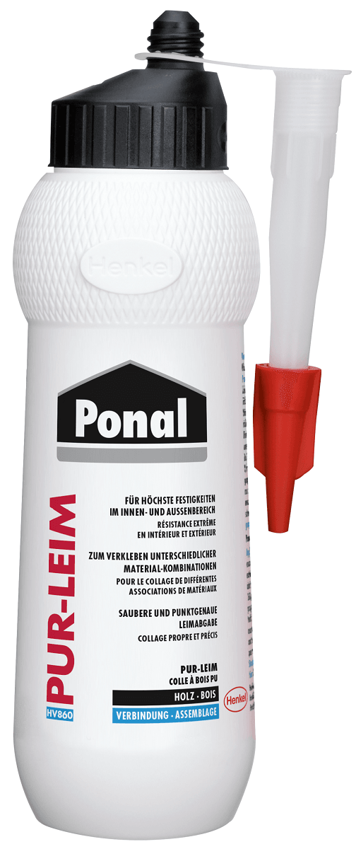 Полиуретаново лепило за дърво Ponal PUR Glue D4 / 420г