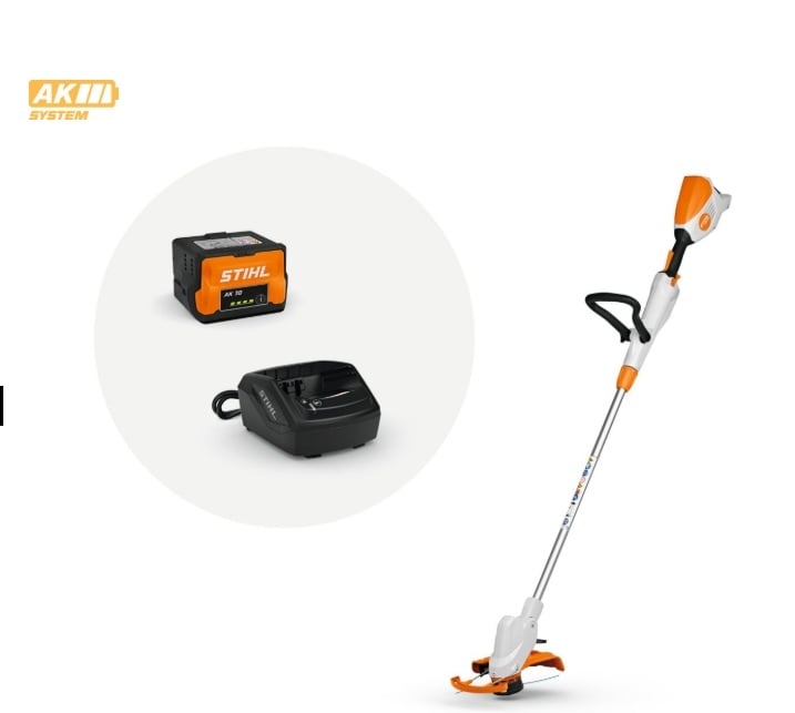 Акумулаторен тример STIHL FSA 50 система AK 36V с батерия и зарядно