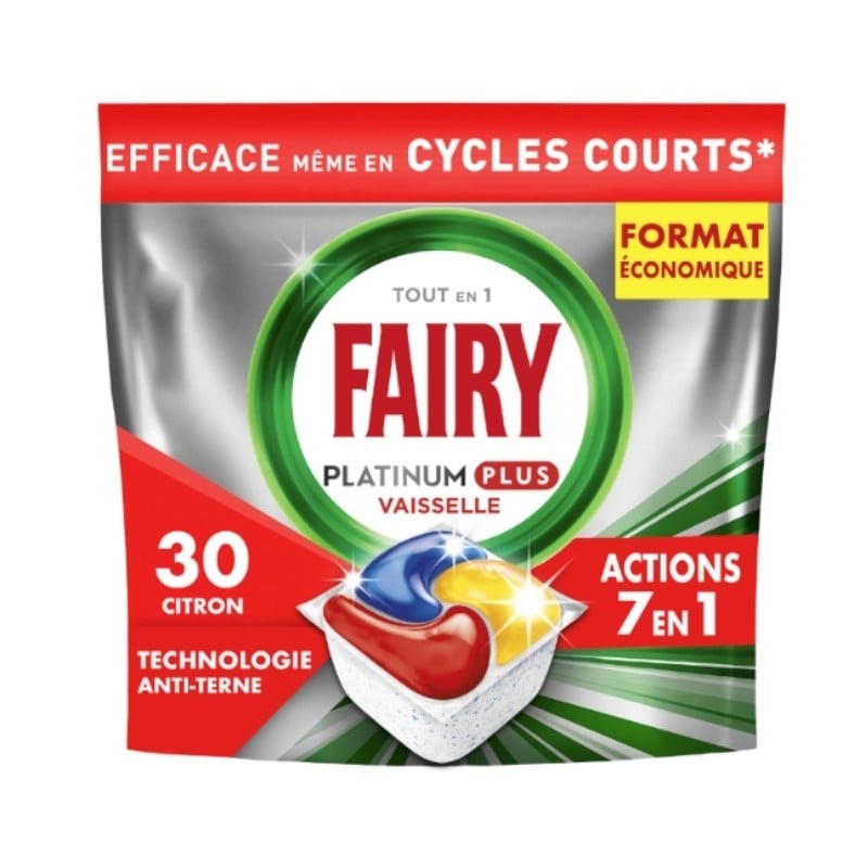 Таблетки за съдомиялна Fairy Platinum All in 1 / 30 броя