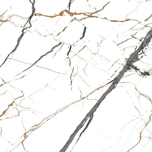Гранитогрес Giza white rectified 60х120см