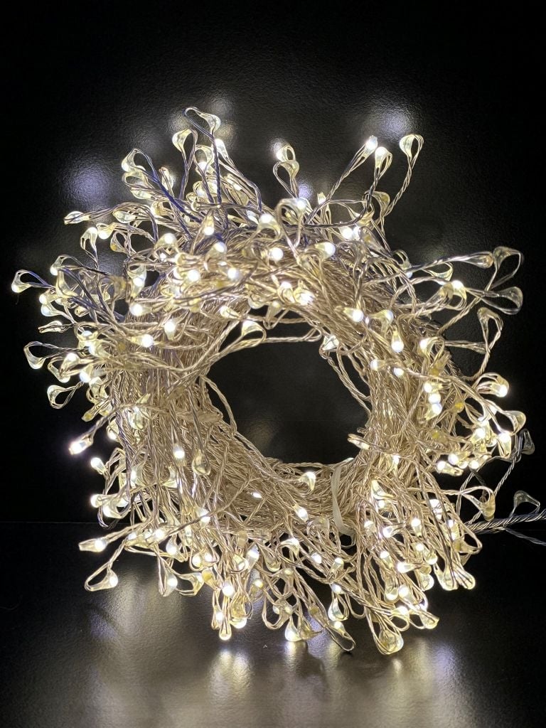 Клъстър Купър 320 топло бели LED 3м IP44