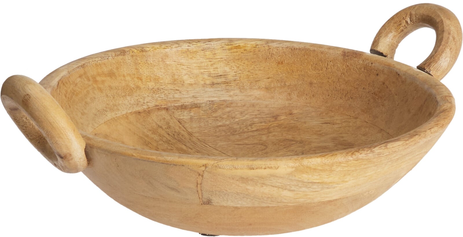 Купа с дръжки Mango 31 х 25 х 7 см светло дърво