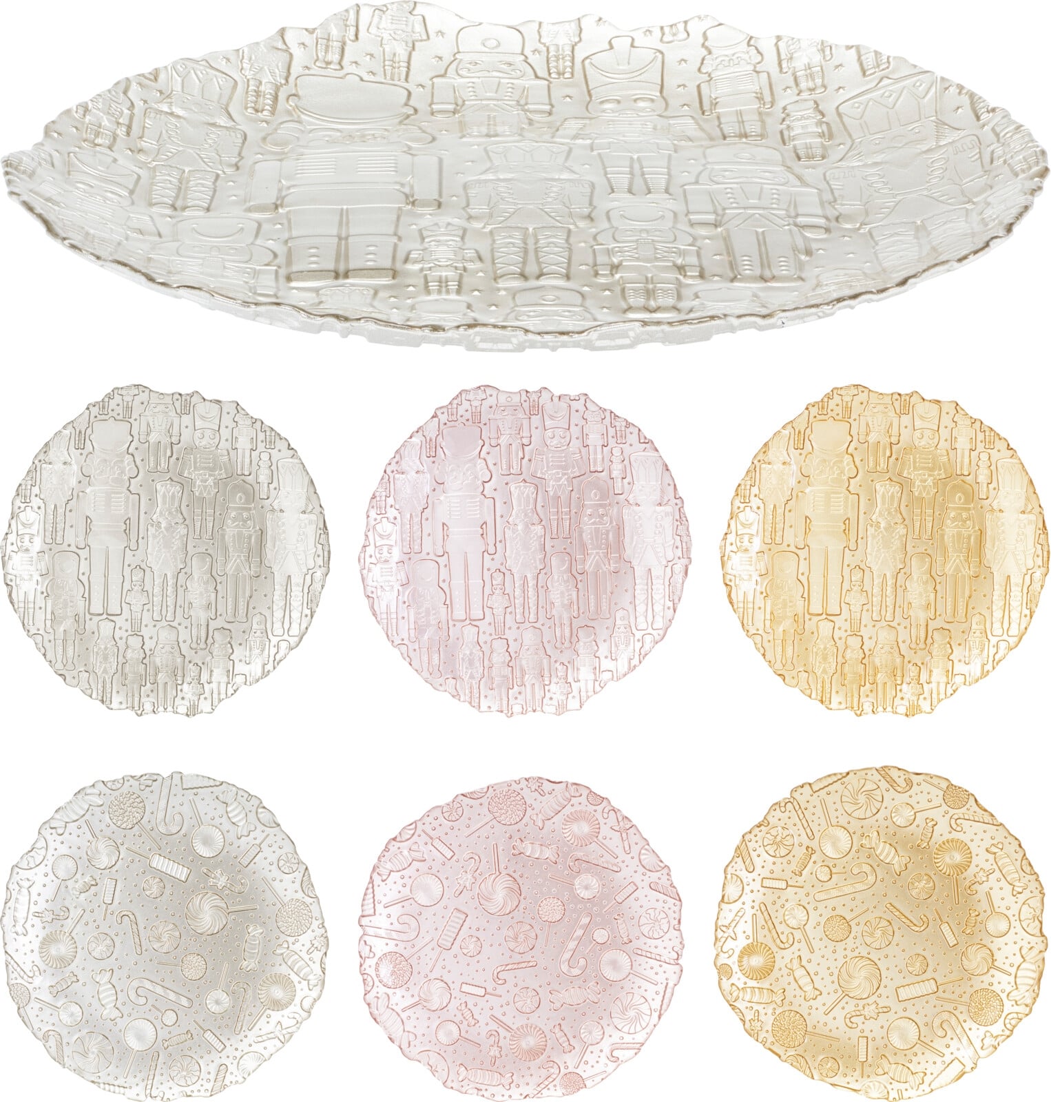 Чиния Metallic ø 30 см микс