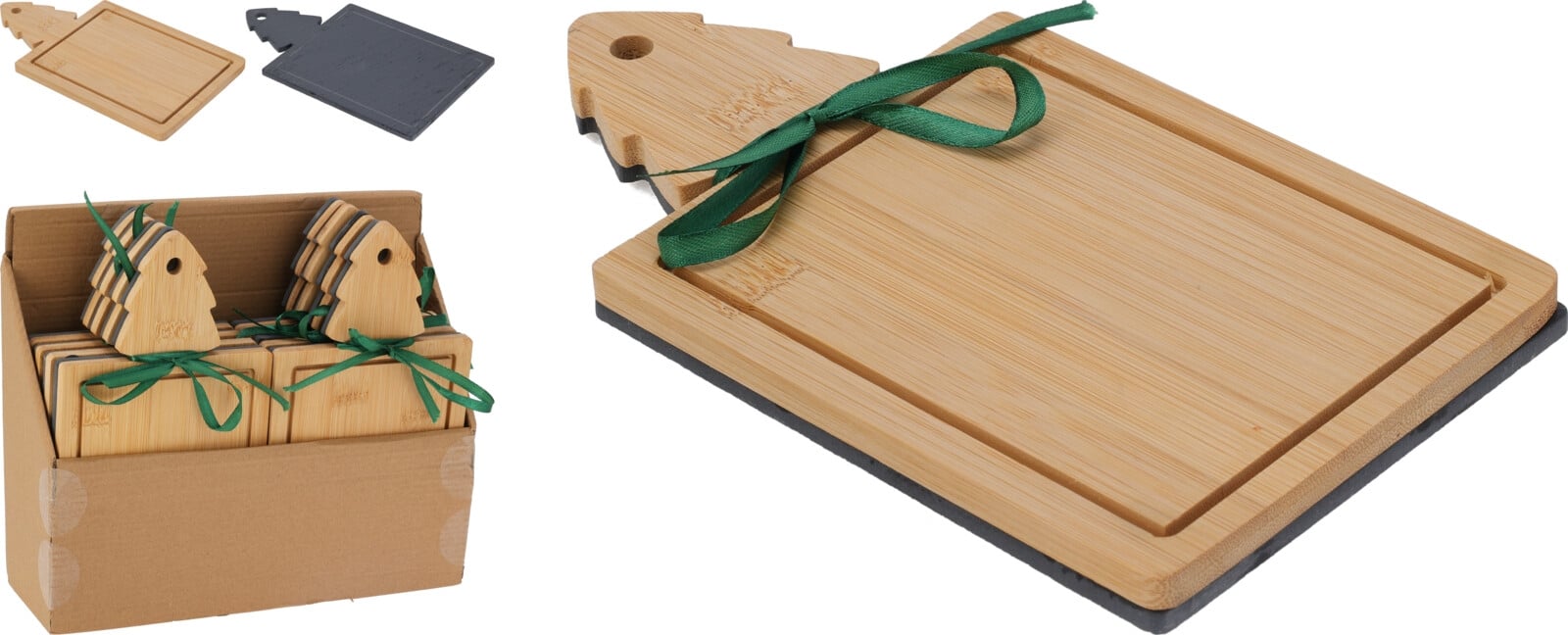 Дъска за сервиране Bamboo & Slate 34 х 24 см