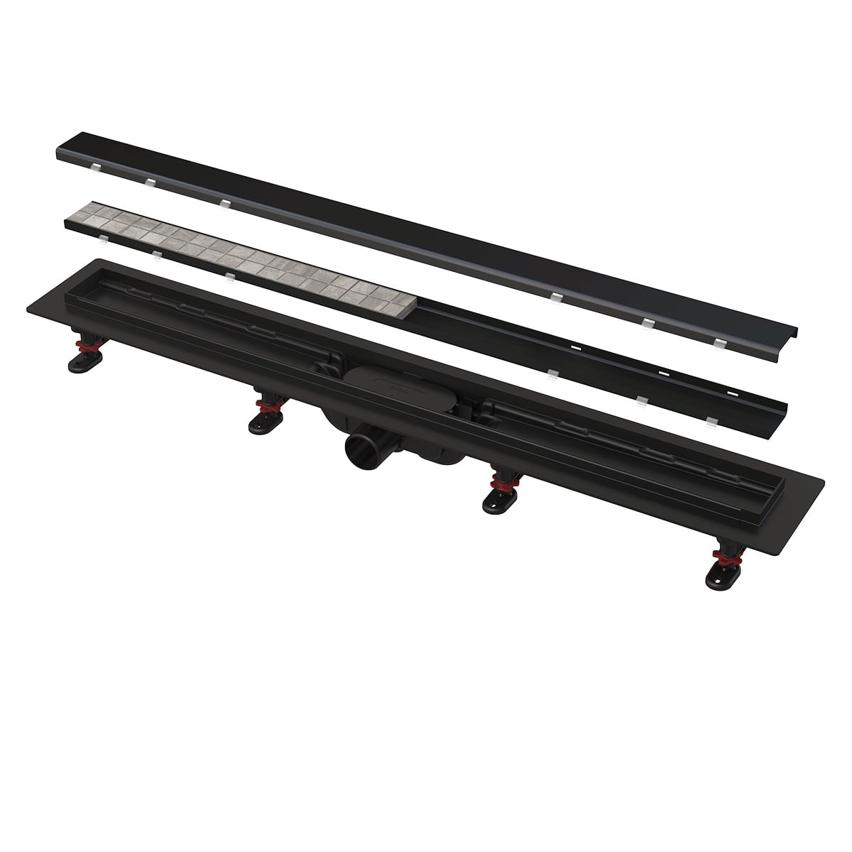 Линеен сифон AlcaDrain APZ19 850 BL Duo 650мм / ø40
