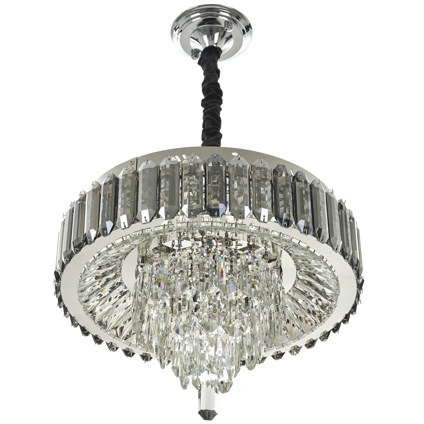 Кристален LED полилей EL 4263/R45 CH 120W 3000-6000K + дистанционно 